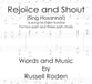 Rejoice and Shout Two/Three-Part choral sheet music cover